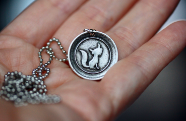 Fuchs Kette - Fuchs / Krafttier Geschenk / Besonderer Schmuck / Tier Schmuck / Prüfung Geschenk / Schulabschluss Geschenk